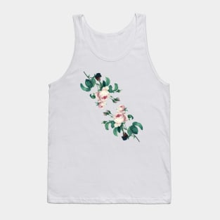 Vintage Roses and Butterflies Tank Top